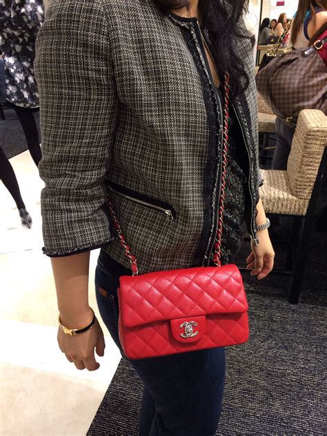 chanel red bag mini|Chanel mini bag price.